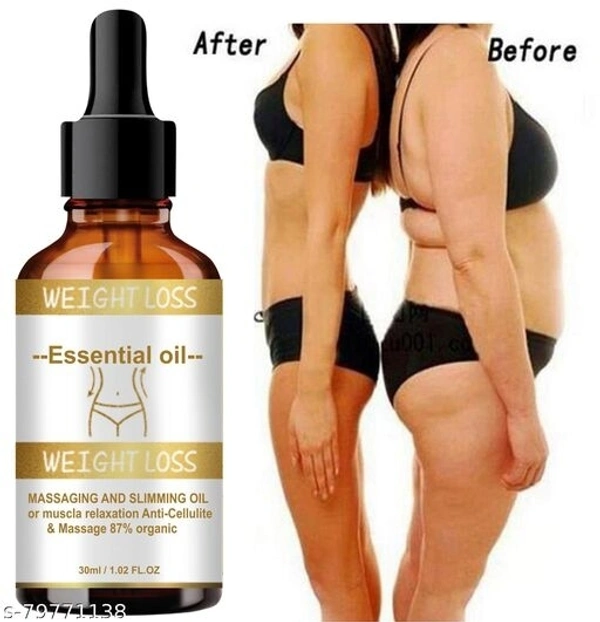 Fat Burning oil,slimming oil, Fat Burner,Anti Cellulite & Skin Toning Slimming Oil For Stomach, Hips & Thigh Fat loss (30ml)