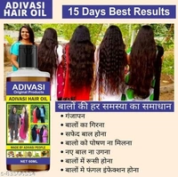 Adivasi Herbal Hair Oil Best Premium Hair Growth Oil Hair Oil (60 ml) Pack 1 Hair Oils