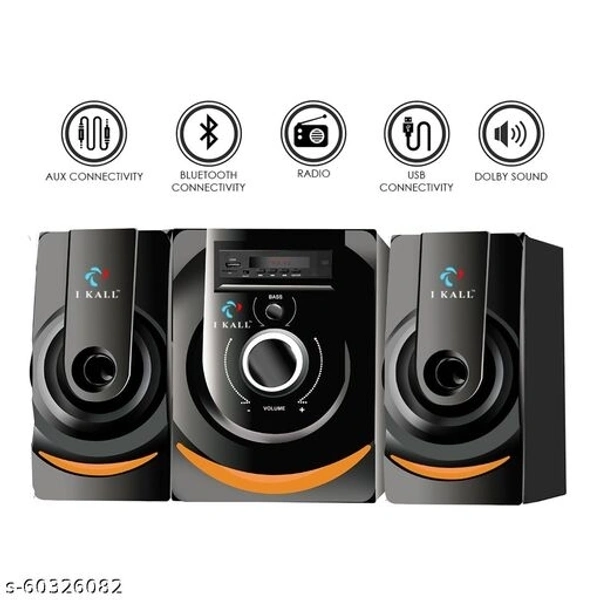 I KALL IK201 Speaker System (2.1, Black) Wired Speakers