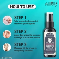 ALLBELLY Present Under Eye Cream for Dark Circles, Puffy Eyes, Wrinkles & Removal  (50 ml) pack of 2
