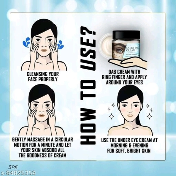 Bye Bye Dark Circles Eye Cream (50gm)