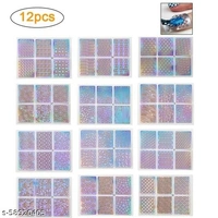 Chan Chan Beauty Parlor 12PCS Hollow Nail Sticker Stylish