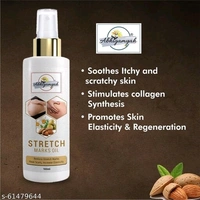 abhigamyah present Repair Stretch Marks Removal - Natural Heal Pregnancy Breast, Hip, Legs, Mark oil 100 ml pack of 3