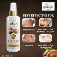 abhigamyah present Repair Stretch Marks Removal - Natural Heal Pregnancy Breast, Hip, Legs, Mark oil 100 ml pack of 2