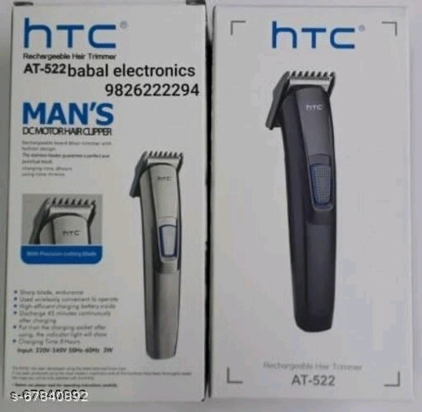 HTC AT522 Rechargeable Beard Trimmer