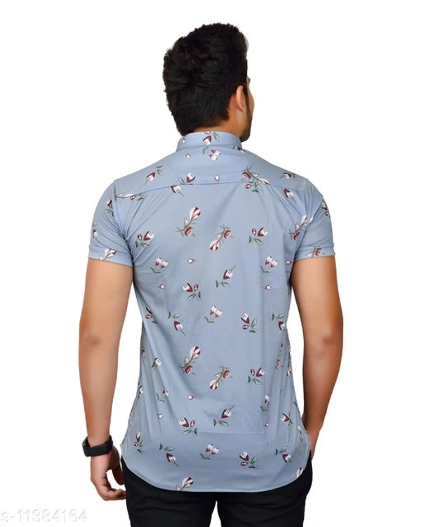 IMPORTED LYCRA MENS SHIRTS - L