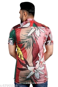 Urbane Designer Men Lycra Shirts - L