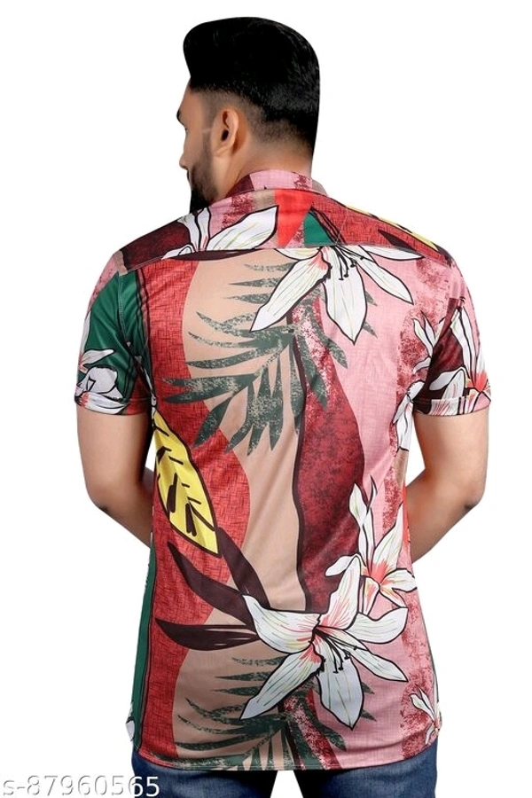 Urbane Designer Men Lycra Shirts - L