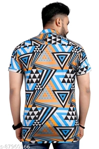 Fancy Elegant Men Lycra Shirts - L