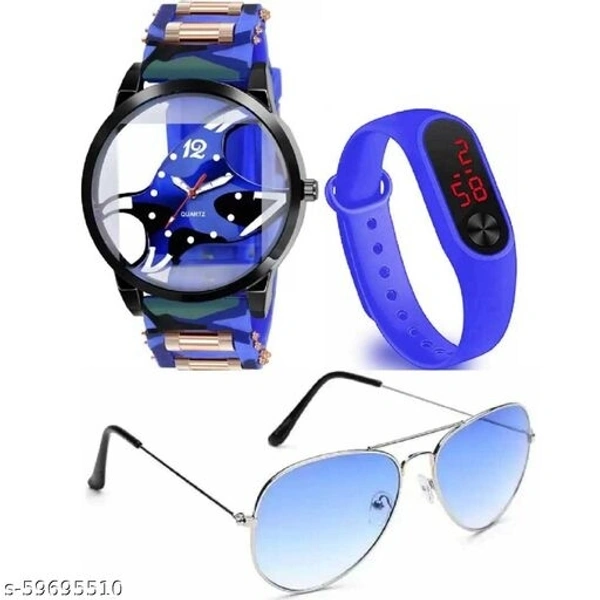 Blue Arpar Avitor Blue M2 Blue Watch