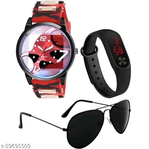 Red Arpar Avitor Black M2 Black Watch