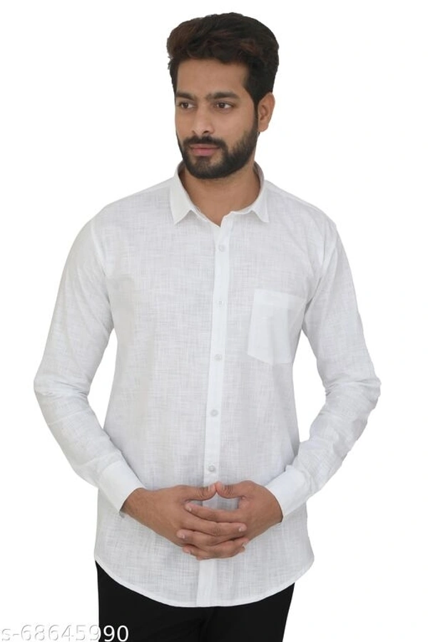 VENGA SPANISH LINEN WHITE SHIRT - XXXL