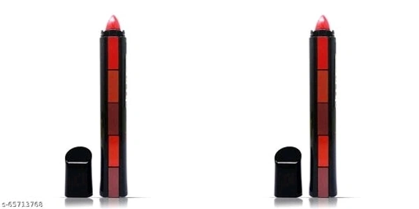 ADS 5 In 1 Creamy Finish Mini Lipstick For Soft, Smooth & One Stroke Application