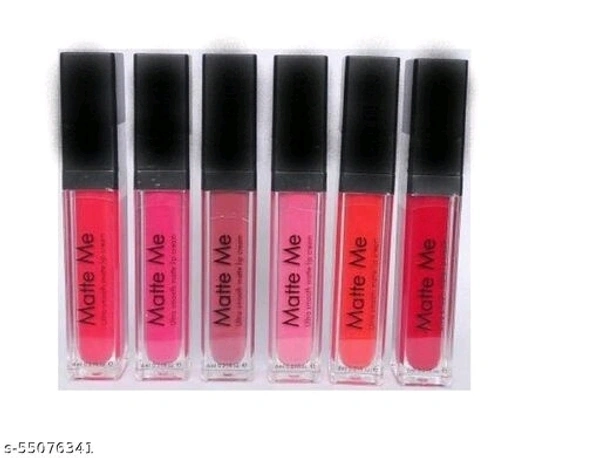 Everwey 6 Pc Matte Me Ads Lipstick