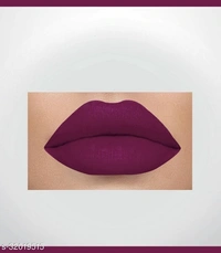 Colors Queen Kiss Proof Non Transfer Matte Lipstick(Wine)