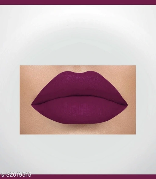 Colors Queen Kiss Proof Non Transfer Matte Lipstick(Wine)
