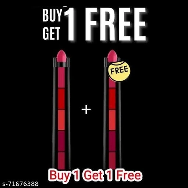 Matte Multi Colour 5in1 Lipstick set of 2