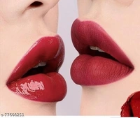 Apple Shape Lazy Quick Matte Lipstick PACK OF 2.