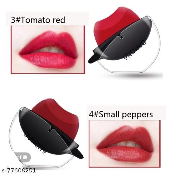 Apple Shape Lazy Quick Matte Lipstick PACK OF 2.