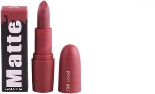 MISS ROSE Loved (50) Matte Lipstick Lip Crayon  (Loved, 3.4 g)