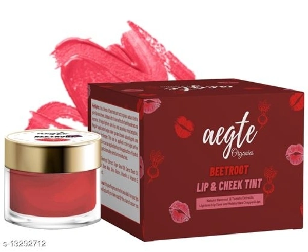 Aegte Organics Cheek & Lip Tint Balm with Real Beetroot & Tomato Extracts 15gm