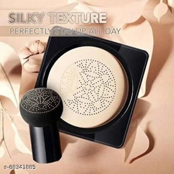 Sunisa 3 in 1 Air Cushion Mushroom Head CC Cream Foundation & Mini Hair Straightner & 5 Step Mate Lipstick & 3 Pcs Spounge Puff  (12 Items in the set)