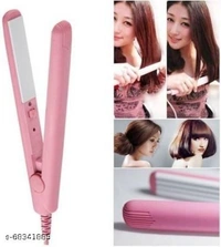 Sunisa 3 in 1 Air Cushion Mushroom Head CC Cream Foundation & Mini Hair Straightner & 5 Step Mate Lipstick & 3 Pcs Spounge Puff  (12 Items in the set)