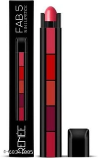 COMBO PACK OF  Sunisa 3 in 1 Air Cushion Mushroom Head CC Cream Foundation WITH 5 in 1 lipstick ( 5 shades of lipstick) (pack of 2 items in the set)