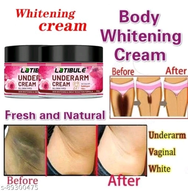 Latibule Advanced UndeR-Arm Whitening Cream (50 Gm)Pack of 2