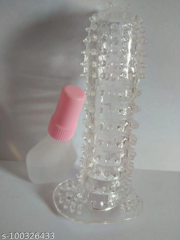 A reusable washable extra dotted condom for handsome man 1 pcs.
