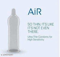 Durex Love Sex Air Ultra Thin Condoms for Men - Suitable for use with lubes & toys, 10 Count