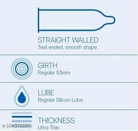 Durex Love Sex Air Ultra Thin Condoms for Men - Suitable for use with lubes & toys, 10 Count
