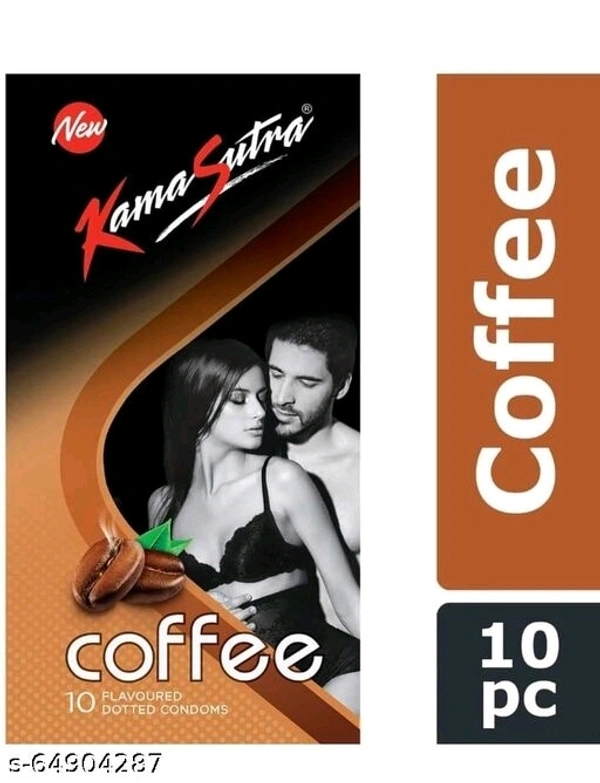 KS Dotted Regular Coffee Flavour Condoms