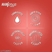 MANFORCE Cocktail Strawberry+Vanilla Condom 10 PIECE