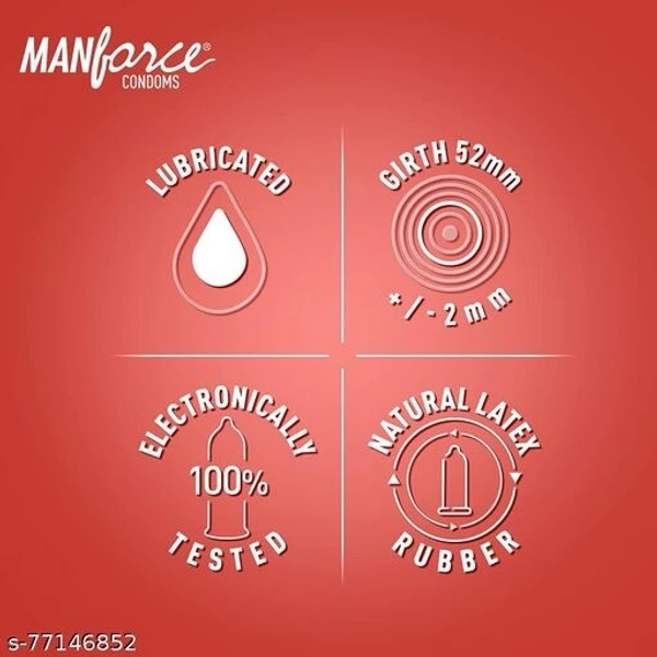 MANFORCE Cocktail Strawberry+Vanilla Condom 10 PIECE