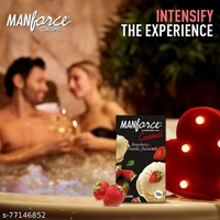 MANFORCE Cocktail Strawberry+Vanilla Condom 10 PIECE