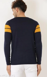 Trndy Trond Regular Fit Full Sleeve Cotton -Blend  Men's T-shirt - L