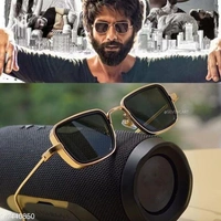 Branded Metal Body Square Inspired From Kabir Singh Sunglasses For Men and  Boy's  - Free Size