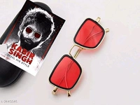 Branded Metal Body Square Inspired From Kabir Singh Sunglasses For Men and  Boy's  - Free Size