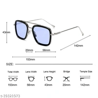 Men's And Boys Square Sunglasses  - Free Size
