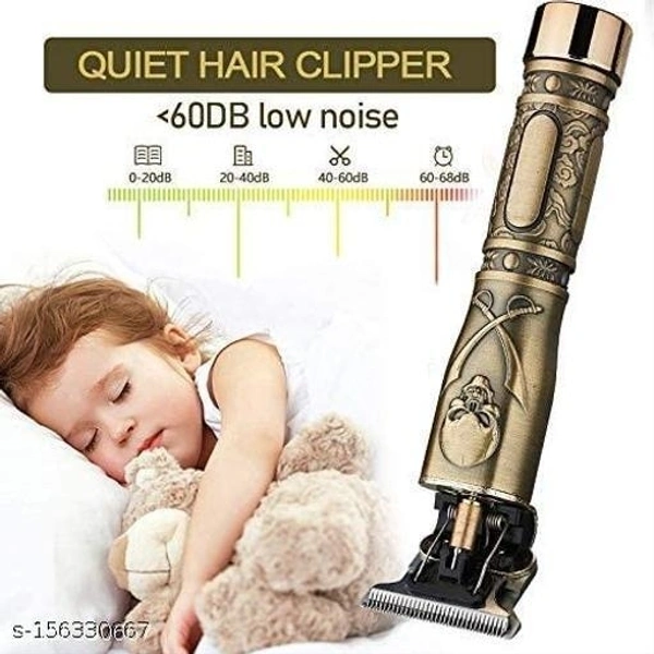 Maxtop Buddha T-Blade Professional Hair Trimmer-Rechargeable Cordless Electric Hair Clippers Trimmer For Men - Free Size