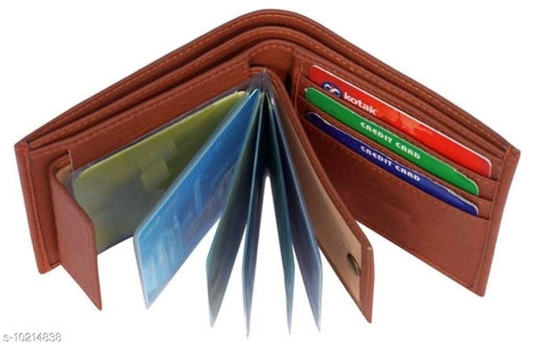 Heneda Man Ten Color Synthetic Wallet(9 Cards Slot)  - Free Size