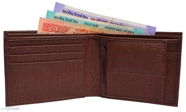 Heneda Men Black Synthetic Wallet  - Free Size