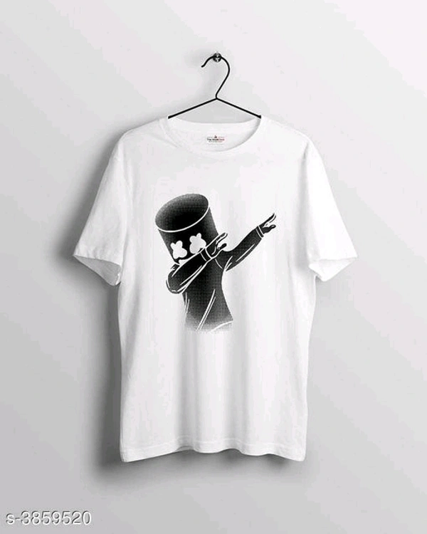 Attractive 100% Cotton Men's T-Shirt - XXL