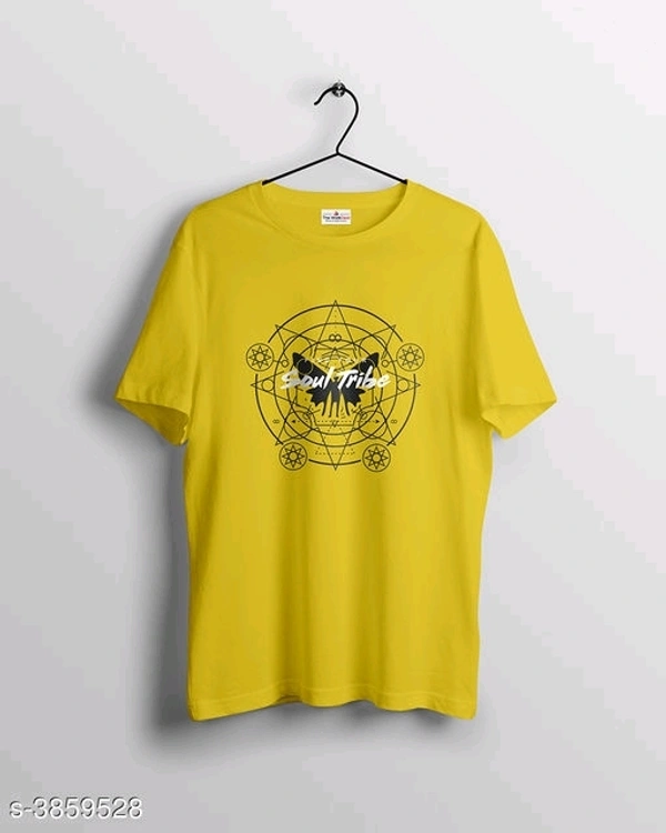 Attractive 100% Cotton Men's T-Shirt - XXL