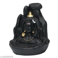 Polyresin Adiyogi Shiva Smoke Fountain Dopin