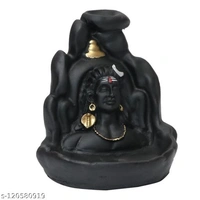 Polyresin Adiyogi Shiva Smoke Fountain Dopin
