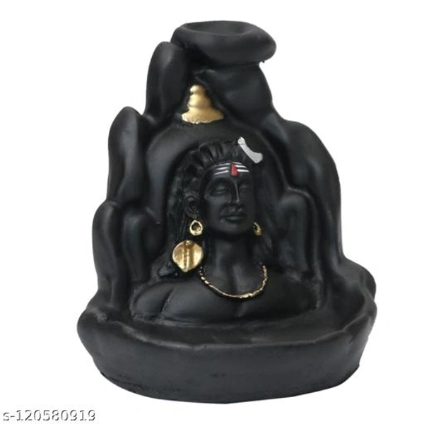 Polyresin Adiyogi Shiva Smoke Fountain Dopin