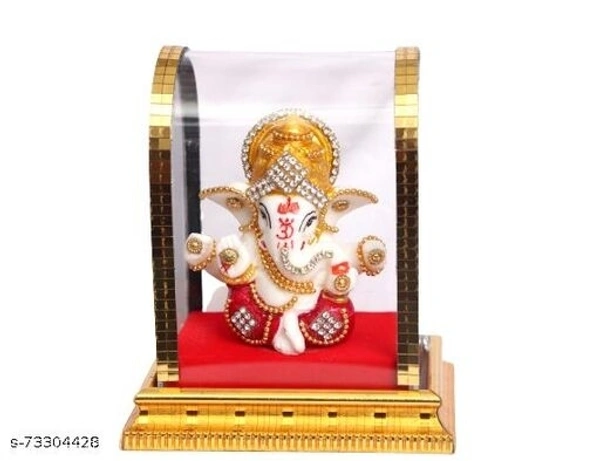 Ganpati for car Dashboard / Ganesh ji Murti for Car / Car Temple / Decorative Item / Ganesh murti for Gift / Temple for car/ Home Décor Ganesh Idol