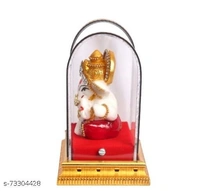 Ganpati for car Dashboard / Ganesh ji Murti for Car / Car Temple / Decorative Item / Ganesh murti for Gift / Temple for car/ Home Décor Ganesh Idol